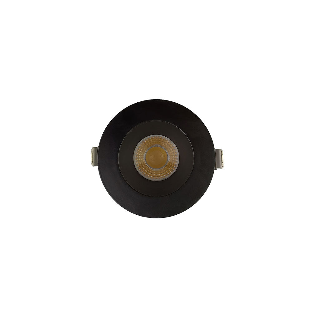 Canolight 3.5 inch round frame with trim for DL3 series - CL-DL3-3.5R-BL