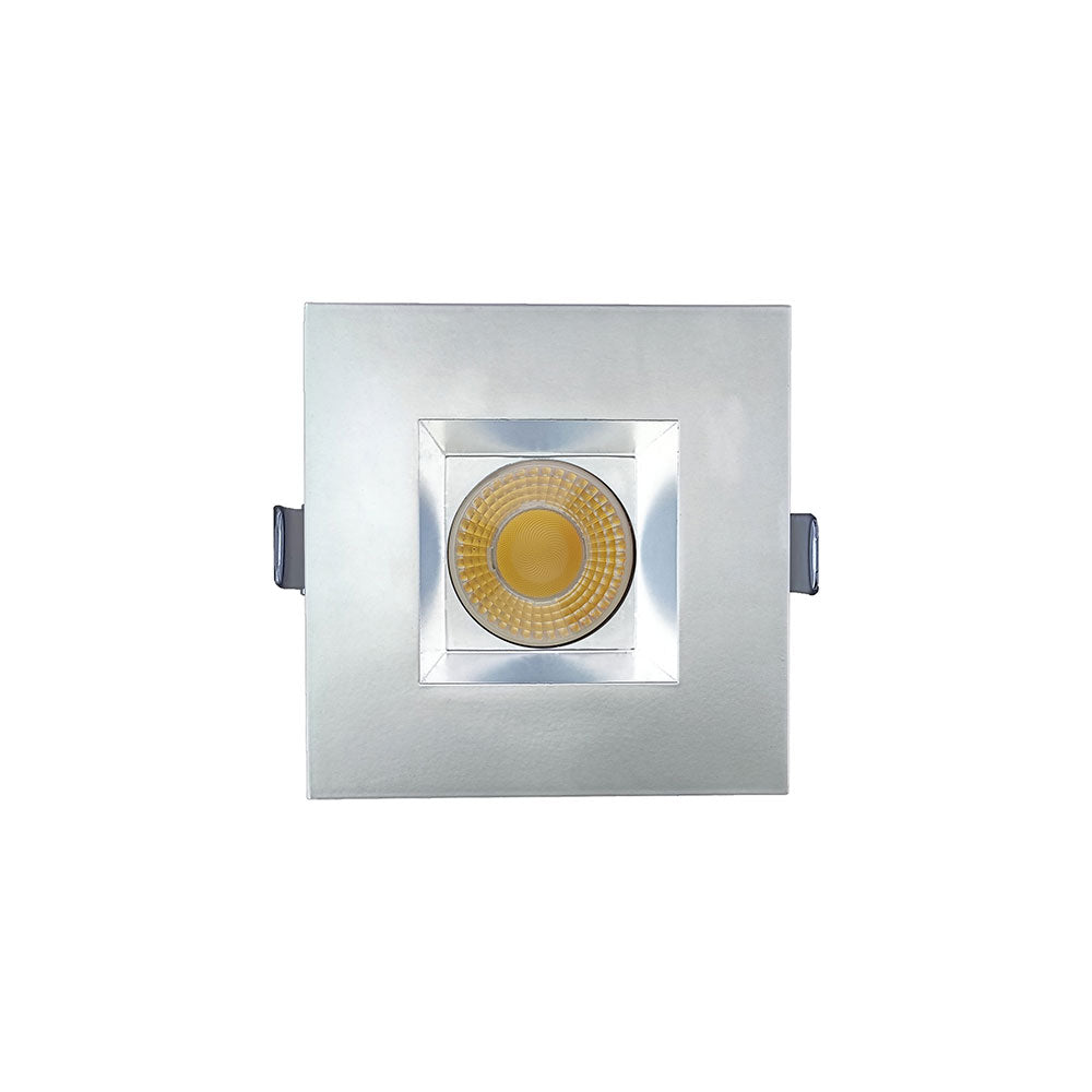 Canolight 3.5 inch Square frame with trim for DL3 series - CL-DL3-3.5S-WH
