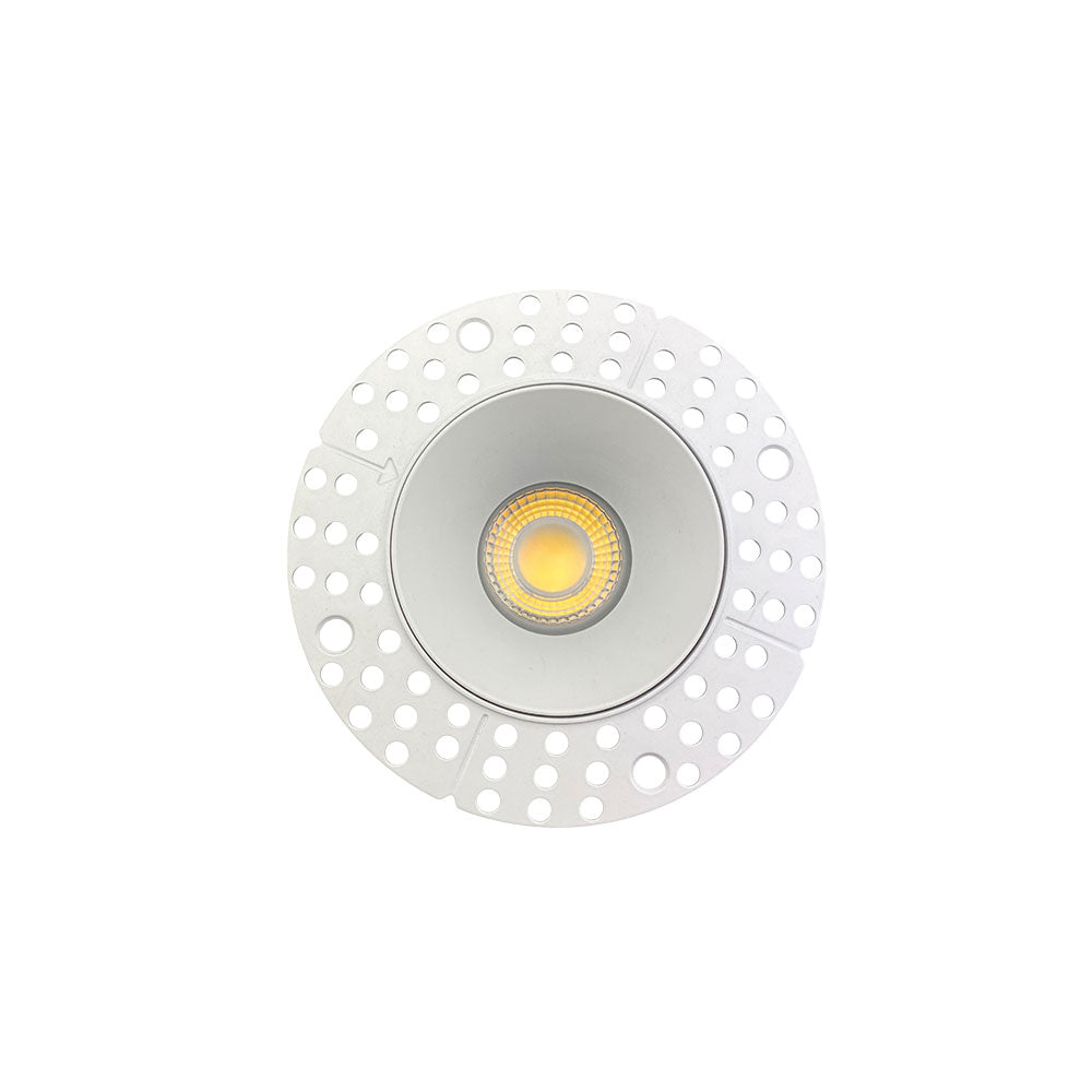 Canolight 3 inch round frame trimless for DL3 series - CL-DL3-3RT-WH