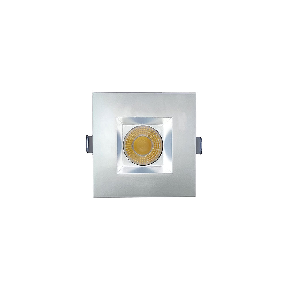 Canolight 3 inch Square frame with trim for DL3 series - CL-DL3-3S-WH
