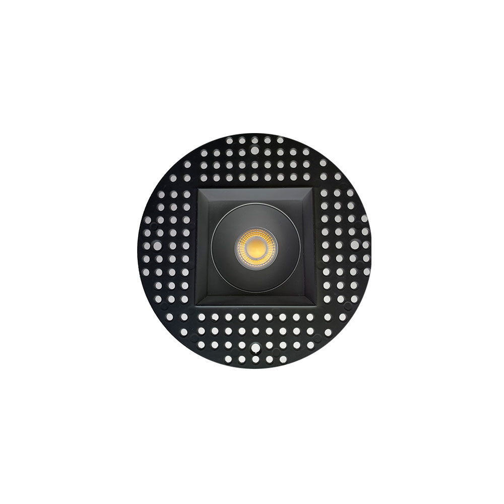 Canolight 3 inch Square frame trimless for DL3 series - CL-DL3-3ST-BL