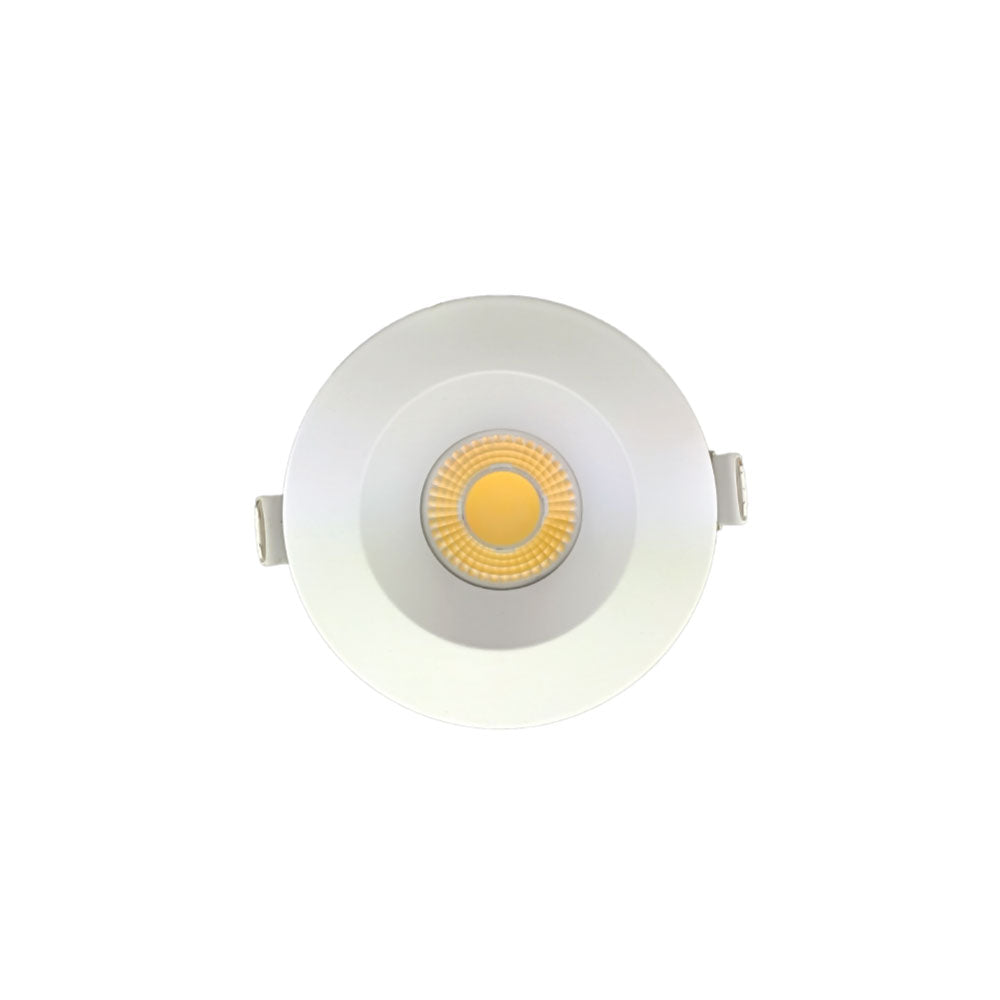 Canolight 4 inch round frame with trim for DL3 series - CL-DL3-4R-WH