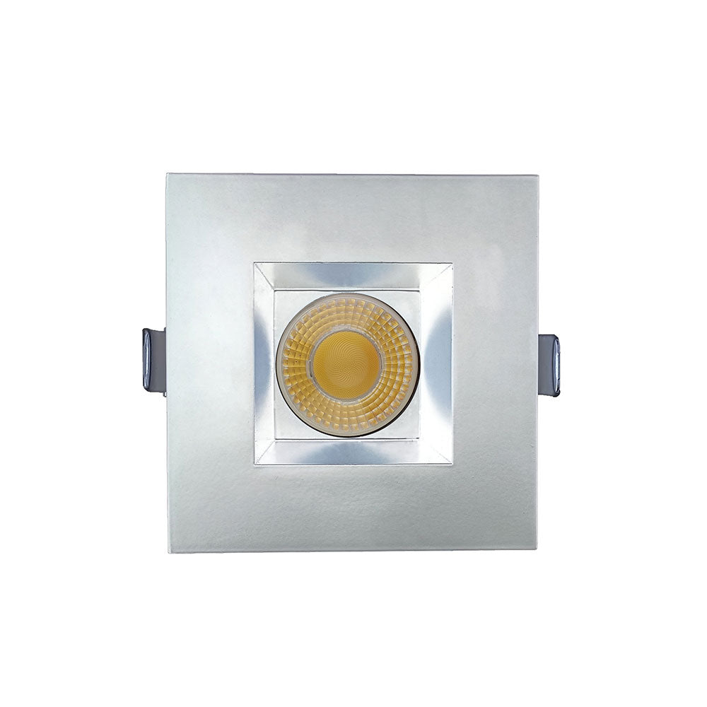 Canolight 4 inch Square frame with trim for DL3 series - CL-DL3-4S-WH