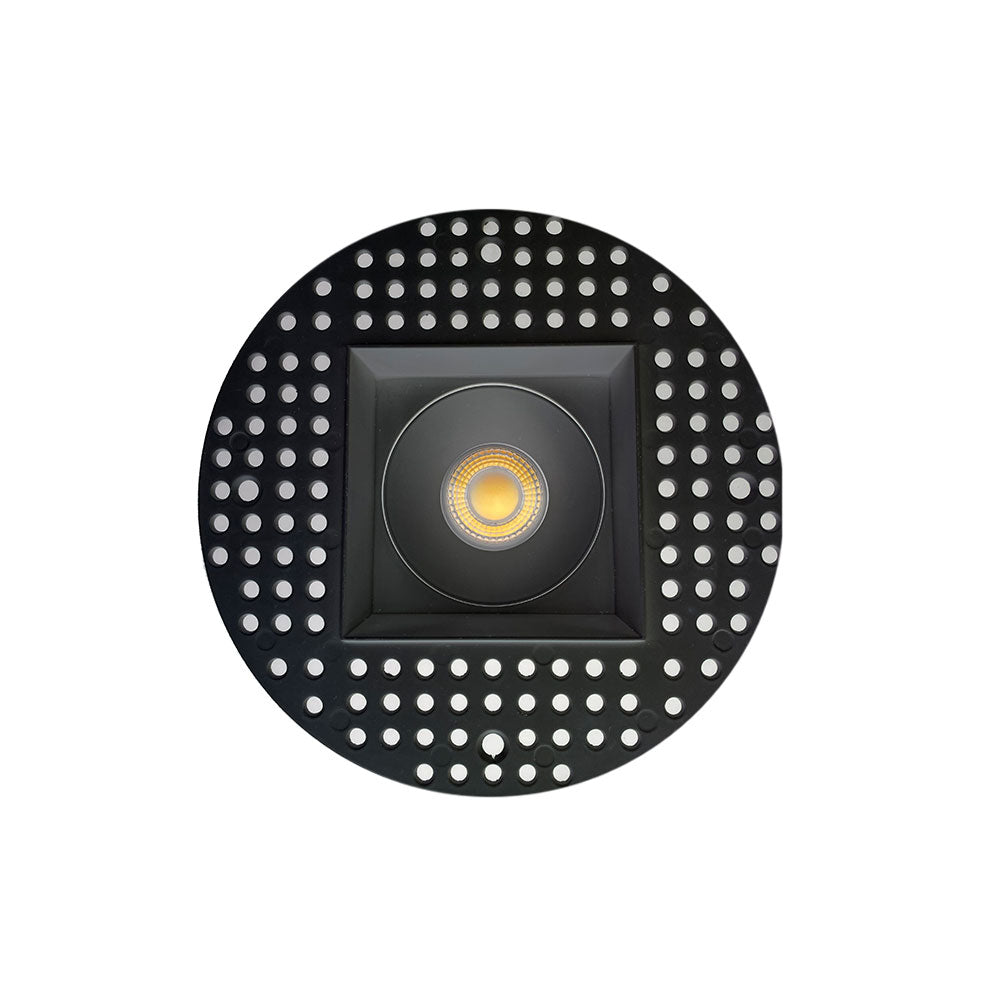 Canolight 4 inch Square frame trimless for DL3 series - CL-DL3-4ST-BL