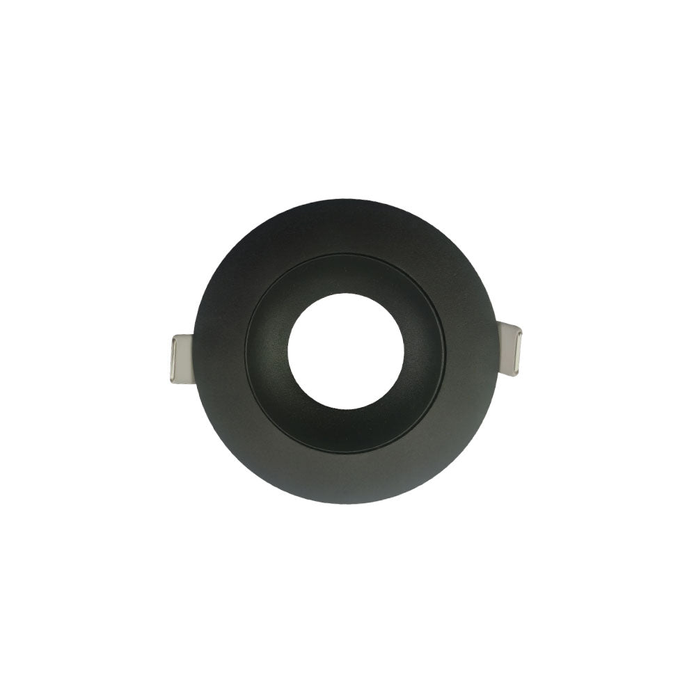 Canolight 3-inch tiltable round frame with trim for DL3 series - CL-DL3-T3R-BL