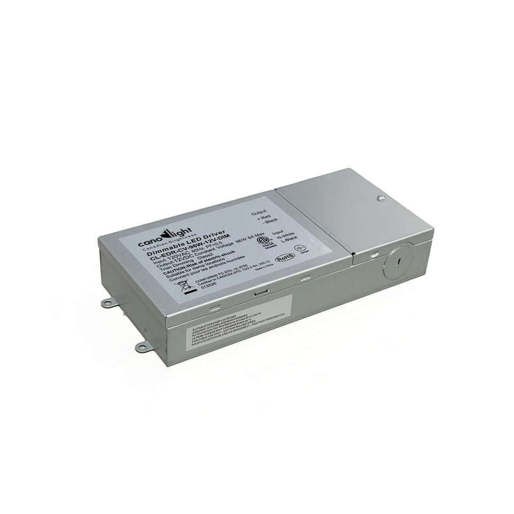 Canolight LED Driver 120V AC input 50/60Hz - CL-EDR-CV-96W-12V-DIM