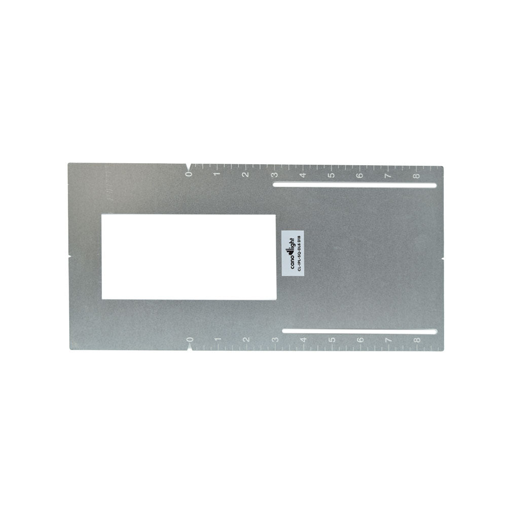 Canolight Installation plate suitable for CL-DL6-D18-5CCT 165x335mm - CL-IPL-SQ-DL6 D18