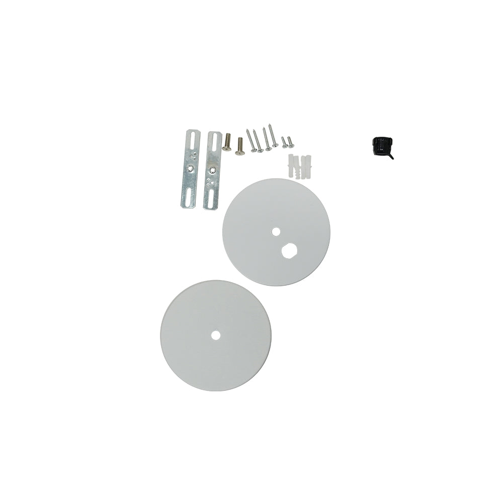 Canolight Canopy pendant kit for LL1 linear lights White - CL-LL1A-PKC-WH