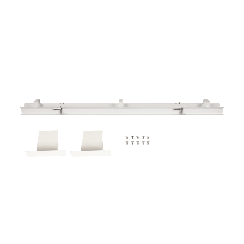 Canolight Recessed kit for LL1 series 2 ft White - CL-LL1A-RK2-WH