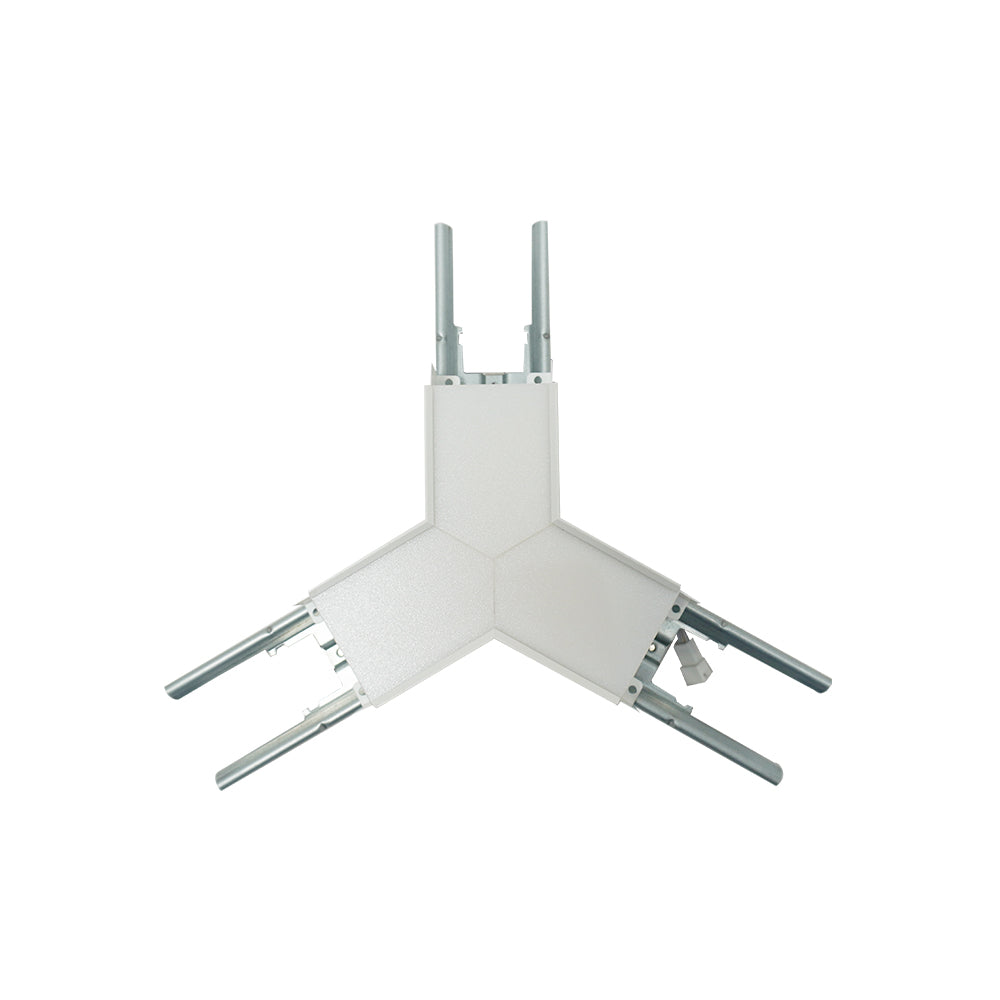 Canolight Y connector for LL1 series linear lights White - CL-LL1A-Y corner-WH