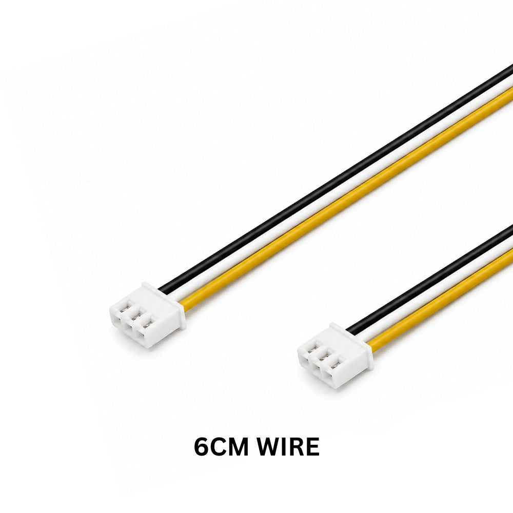 Canolight LED Sheet connector double heads with 6cm wire - CL-LSH-3P-BBW6