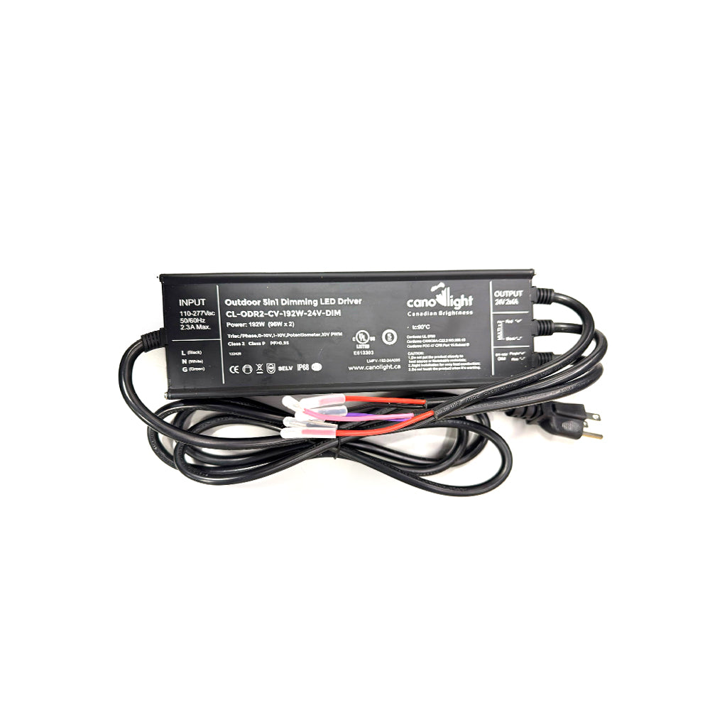 Canolight Outdoor 192W 96W*2CH) - CL-ODR2-CV-192W-24V-DIM