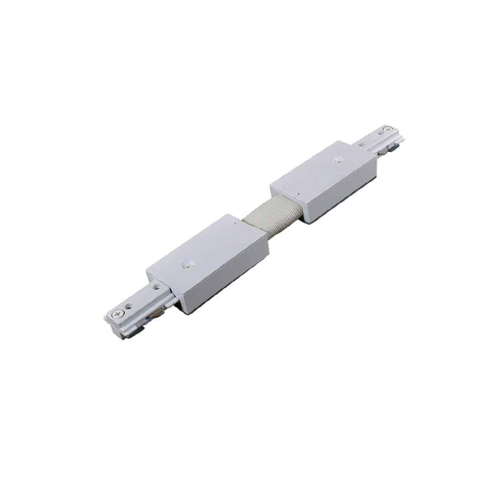 Canolight 3 Wires Surface Mounted Track Accessory Bendable Straight Connector White & Black - CL-TRAH-BSCON