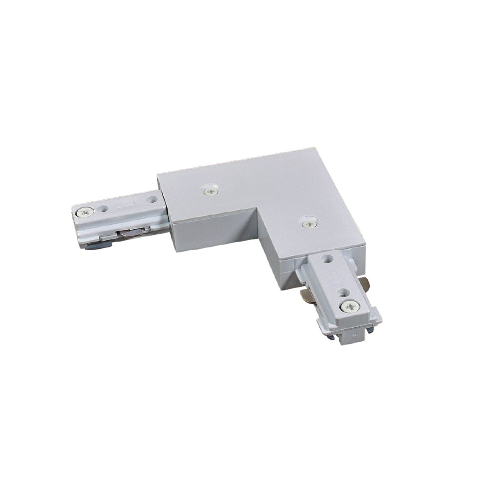 Canolight 3 Wires Surface Mounted Track Accessories L Connector White & Black - CL-TRAH-LCON