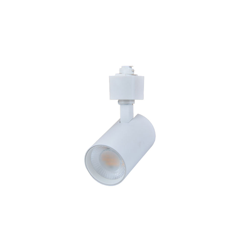 Canolight LED Track Light DOB 3 Wires LED Track Light 10W 5CCT Adjustable 120VAC 900lm CRI>90 Beam angle - CL-TRLH2-10W-5CCT-45D-WH