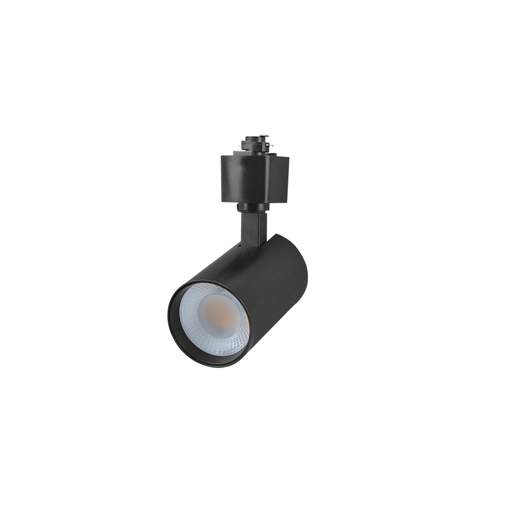 Canolight DOB 3 Wires LED Track Light 10W 5CCT Adjustable 120VAC 900lm CRI>90 Beam angle 45D Triac dimmab - CL-TRLH2-10W-5CCT-45D-BL