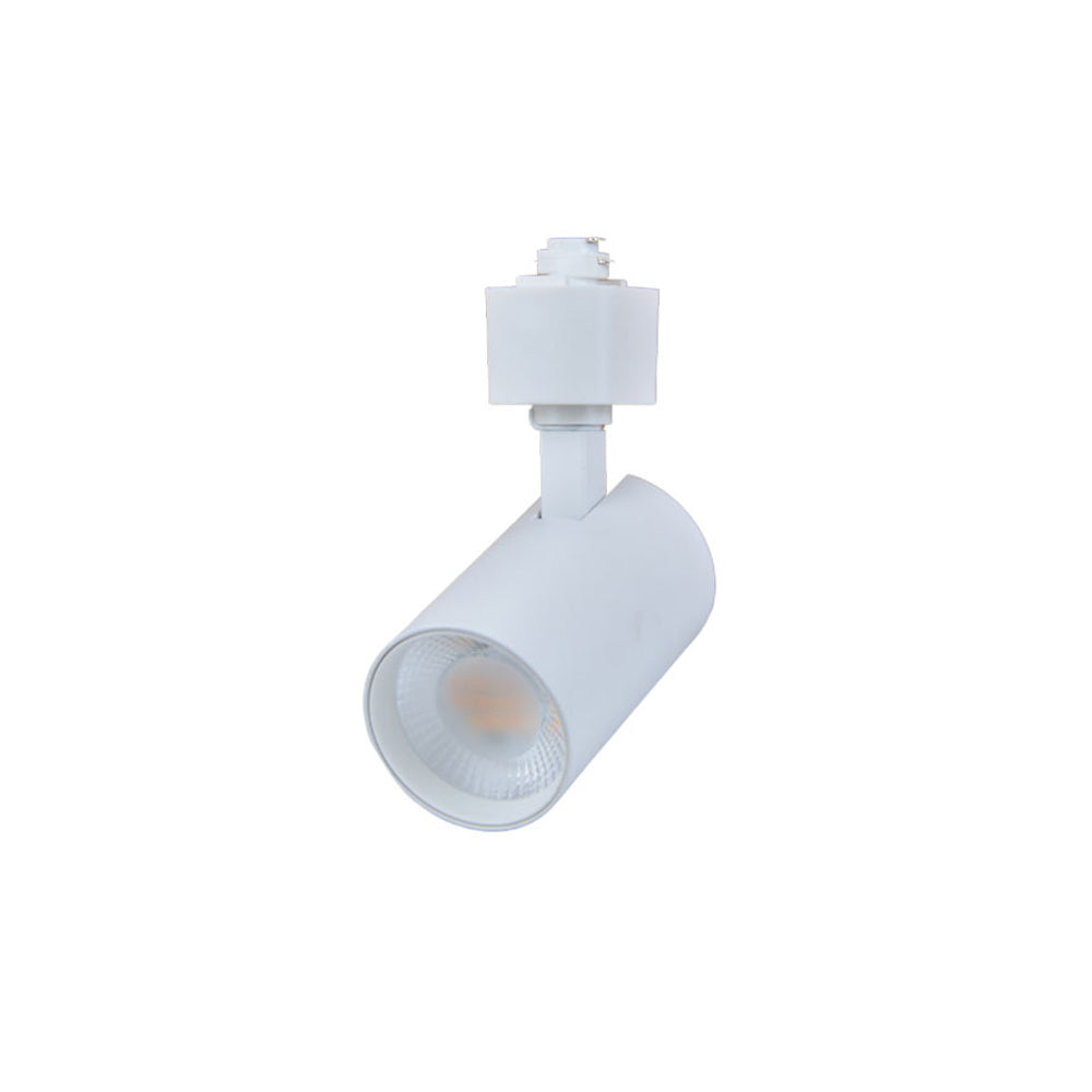 Canolight DOB 3 Wires LED Track Light 20W 5CCT Adjustable 120VAC 1800lm CRI>90 Beam angle 45D Triac dimma - CL-TRLH2-20W-5CCT-45D-WH
