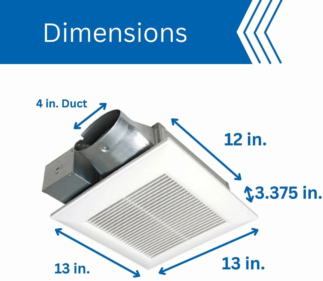 Panasonic FV‑0510VS1 — WhisperValue DC Exhaust Fan