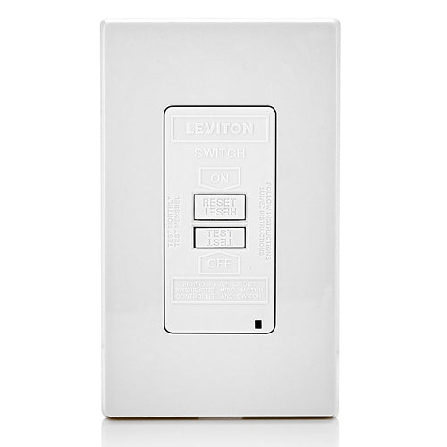 20 Amp, Self Test, Blank Face Gfci With Led Indicator Light
