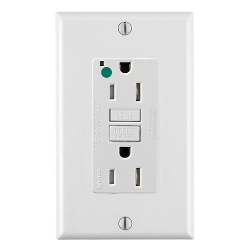 Hospital Grade Receptacle 15 amp GFCI / Decora Style