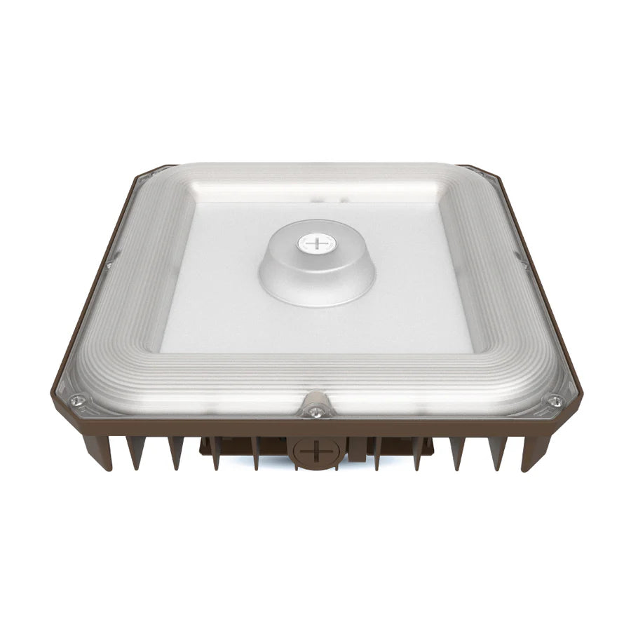 40W LED Canopy / Garage Light – Wattage & CCT Selectable, Slim Design, IP65 Wet Location