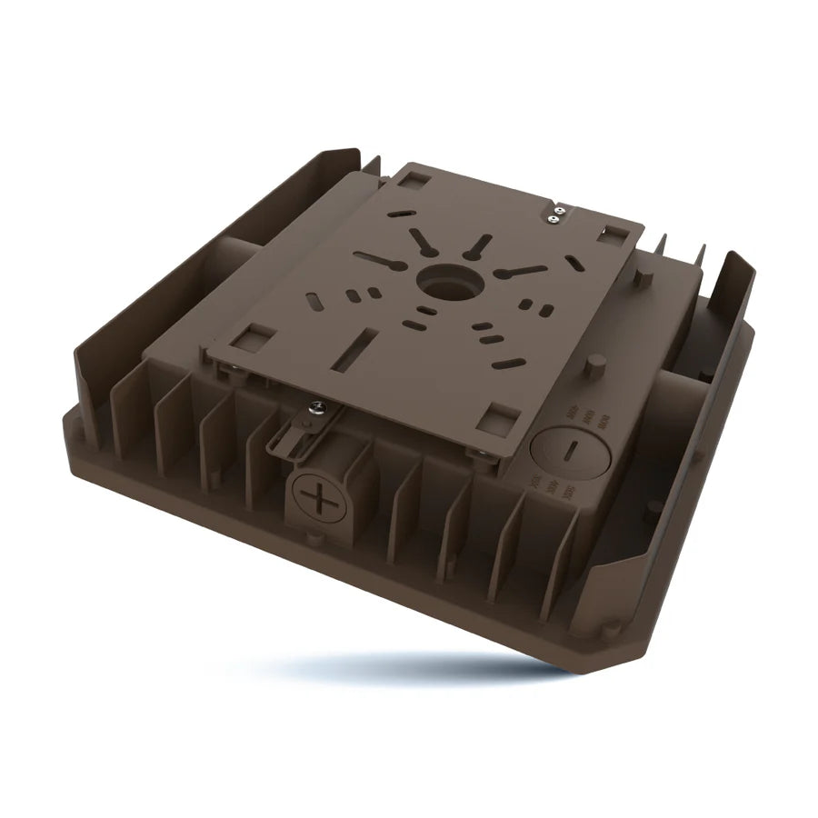 40W LED Canopy / Garage Light – Wattage & CCT Selectable, Slim Design, IP65 Wet Location