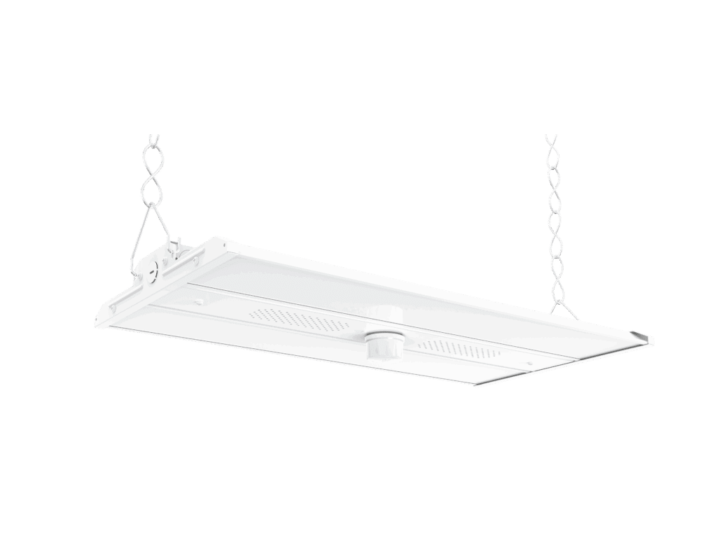 Votatec 2ft, 2 Line Linear High Bay – 3-Way CCT & Wattage Adjustable LED Fixture