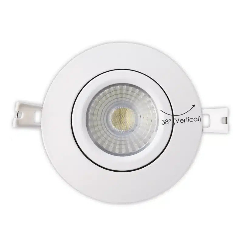 Votatec 4″ Gimbal Slim /Air Tight Round Panel LED - 6000k
