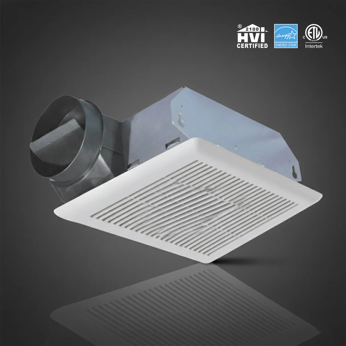Ortech Bathroom Fan, 50 CFM, 2.0 Sones, DC Motor
