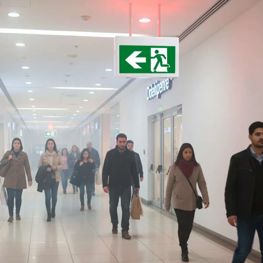Ortech  4.5W Led Pictogram Exit Sign With 120 Minutes Emergency Duration Time