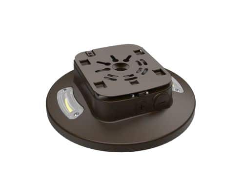 Luminaire LED de type auvent / stationnement réglable – 60W / 45W / 30W / 18W, 3 températures de couleur sélectionnables, IP65