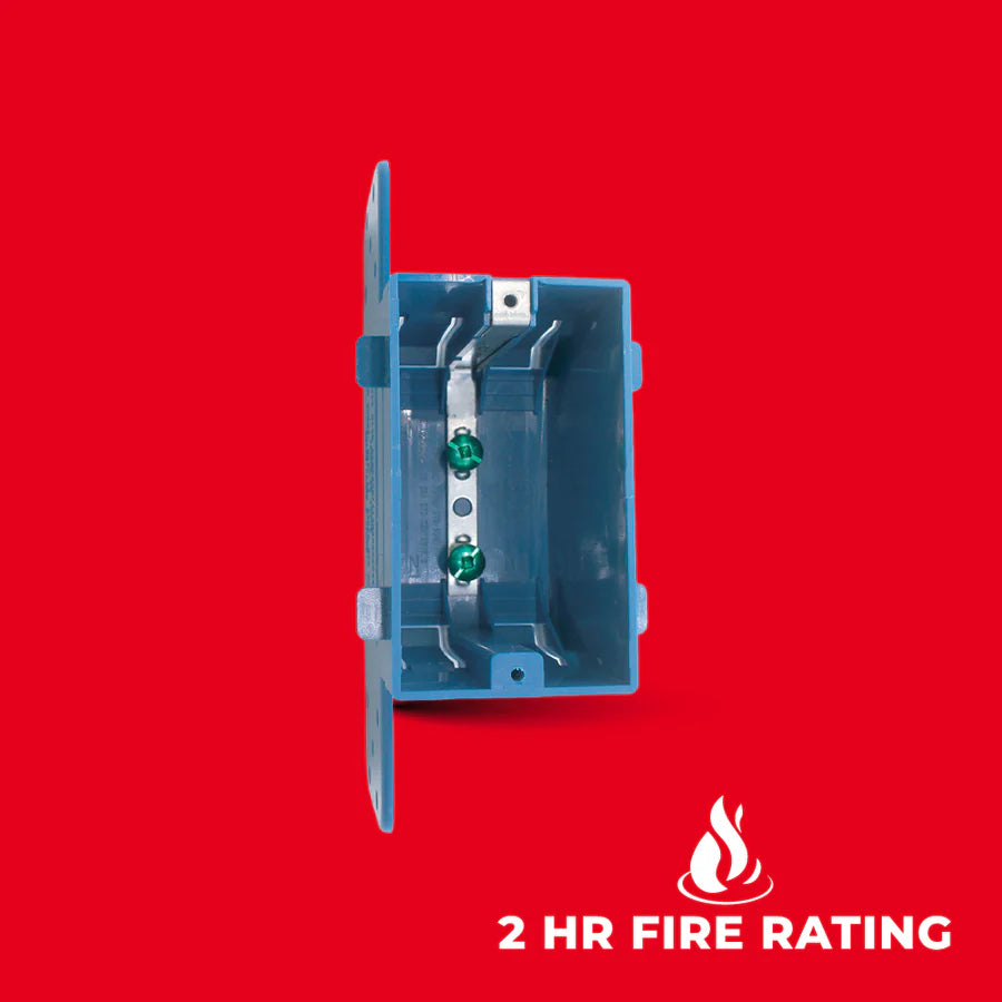 SGP-01-FR Single-Gang Non-Metallic Switch/Outlet Box