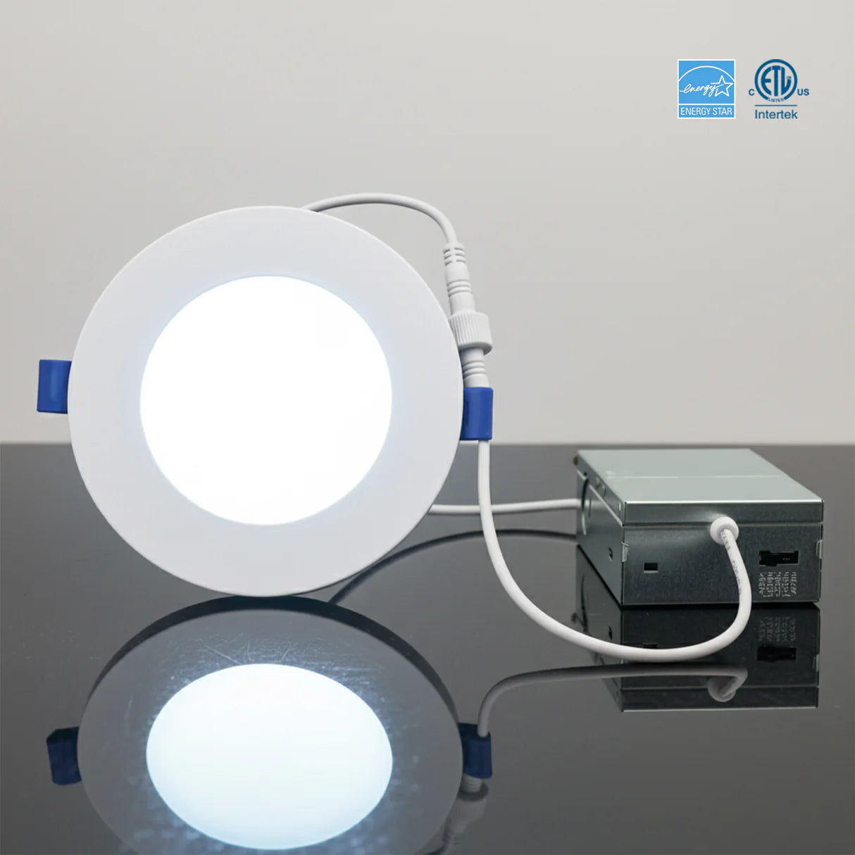 ORTECH 4'' Ultra Slim Led Downlight With 5CCT 10W