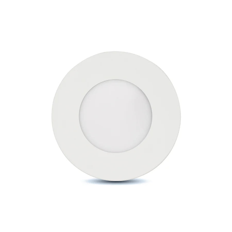 4" LED slim downlight with selectable CCT and interchangeable magnetic rings for flexible design and easy customization.