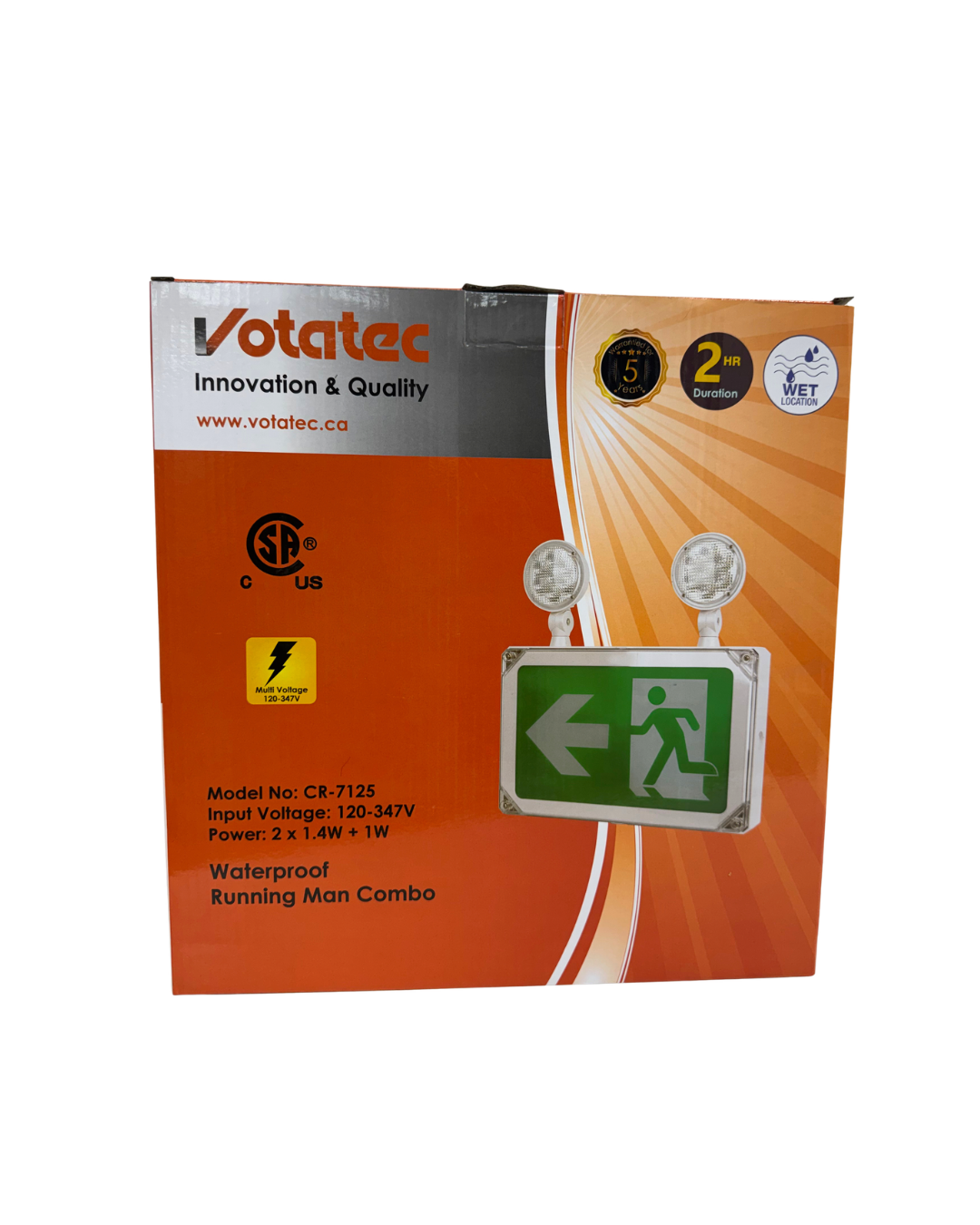 Votatec CR-7125 Combo étanche Homme de course