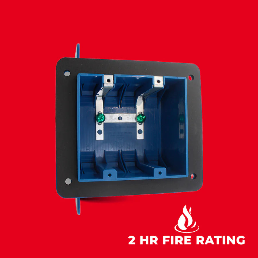 WPB-02-FR Two-Gang Vapour-Proof / Airtight Box