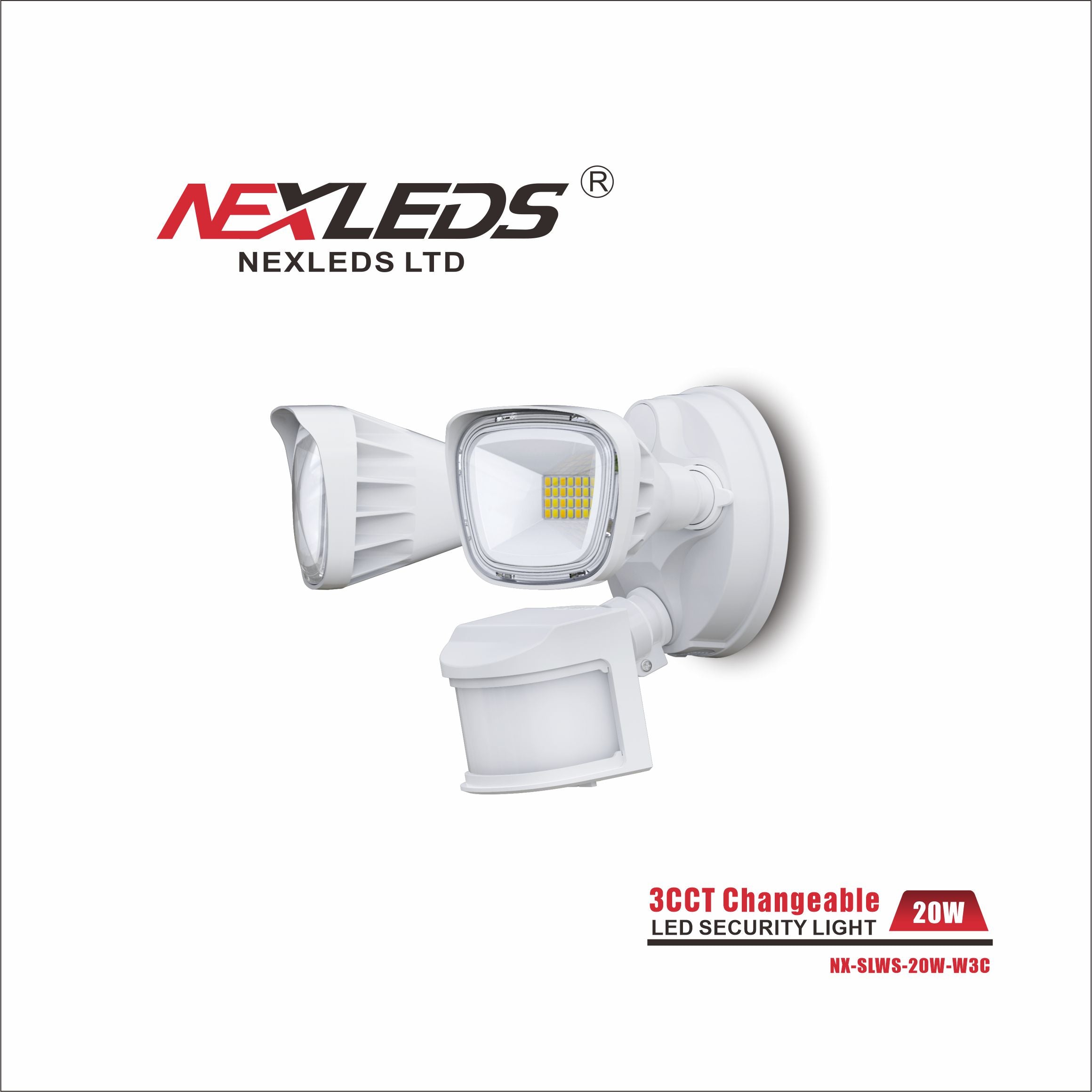 Nexleds Nx-Slws-20W   3Cct Security Light