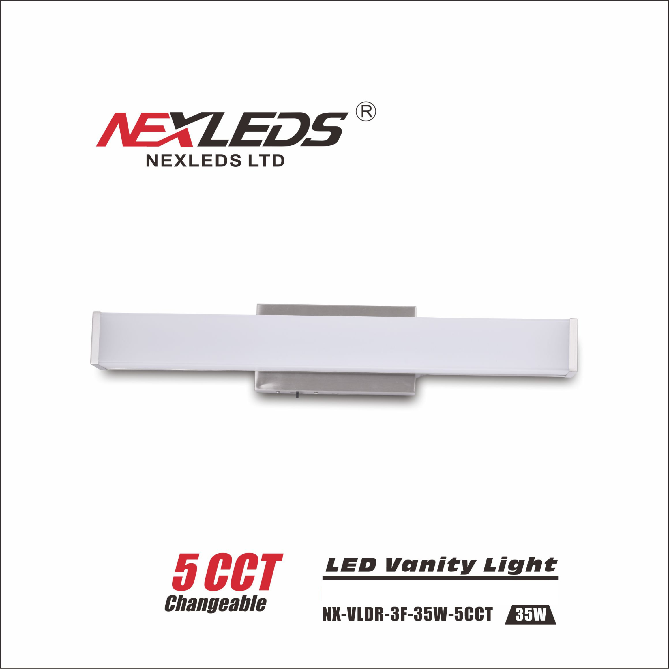 NEXLEDS Rectangular Vanity Light