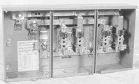 Right Hand Entry Meter Socket Four Gang 200A 600V Main 100A Per Position