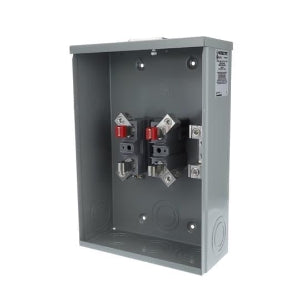 Microlectric BS2-INTCV 200A Oversized 4-Jaw Meter Socket, Overhead/Underground, Ins Neutral, 600V