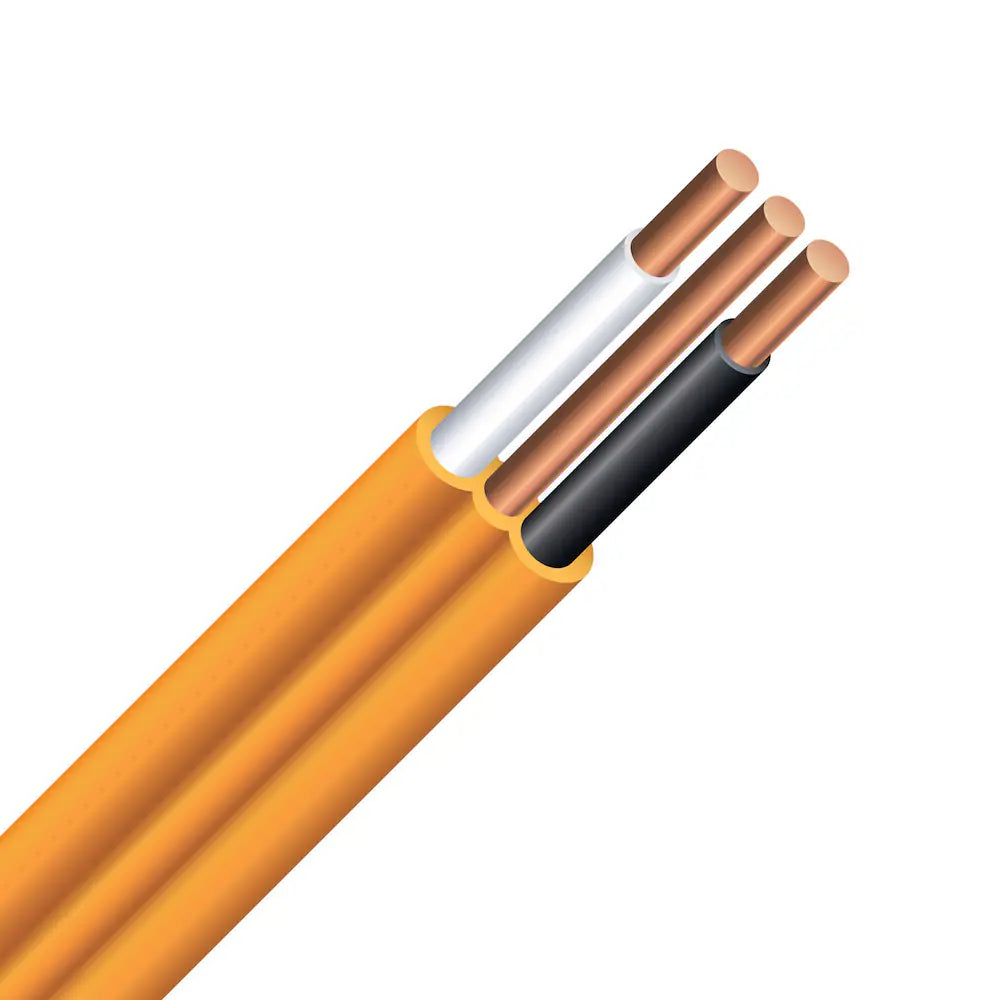 Electrical Wire  10/2 NMD90 Orange PVC 300V