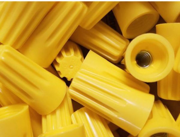 twist-on connector P4 yellow (group of 500)