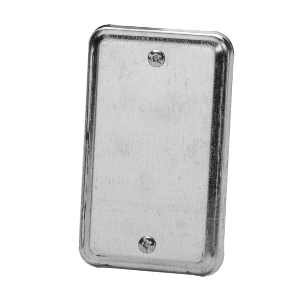 11C4 Metal Blank Cover -2 3/8" Wide-Blank 1Pack/10Pack