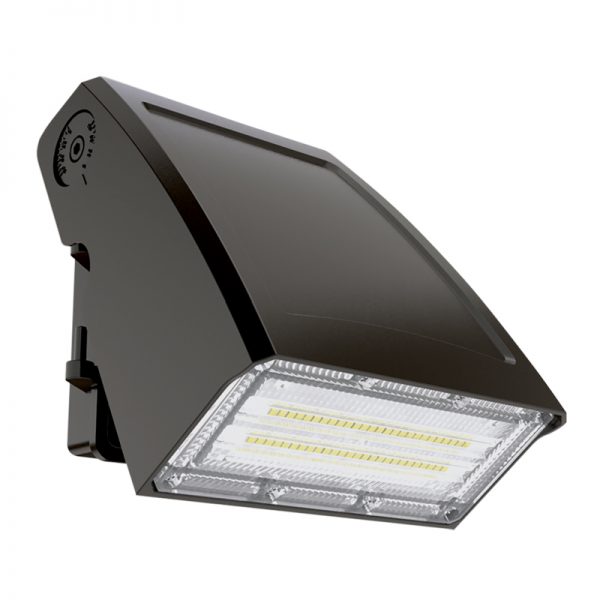 LED Adjustable Wall Pack 80w/70w/65w -120/347v - 3CCT