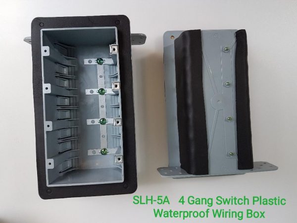 SLH-5A  4Gang Switch Airtight plastic Wiring Box