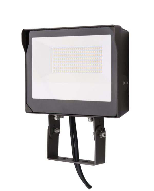 LED : Flood Light Multi-Voltage 120-347v - Multi Watt 50/60/80W  - CCT - Image 2