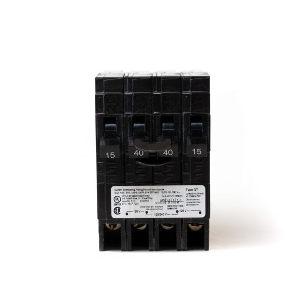 Q21540CTNC - Siemens Quad 15/40/40/15 amp Circuit Breaker - Image 2