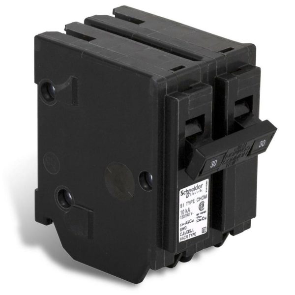 CHOM230 Homeline 30-Amp CHOM 2-Pole Plug-On Circuit Breaker