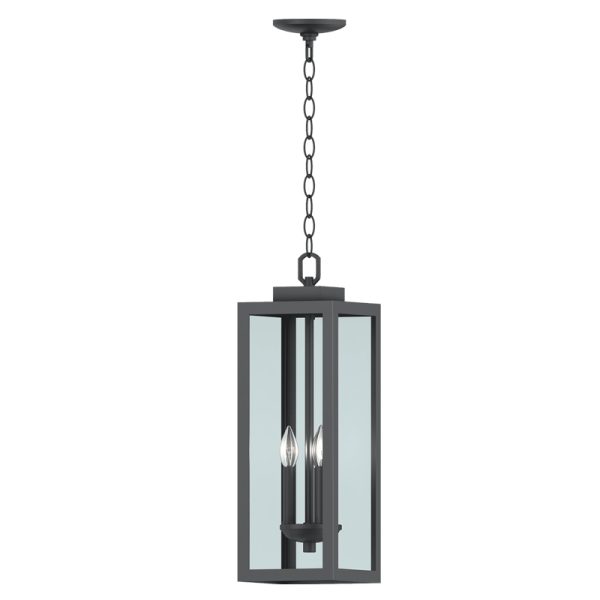 Wall Light RIO Collection with chain (LARGE) 3XE12  BLACK