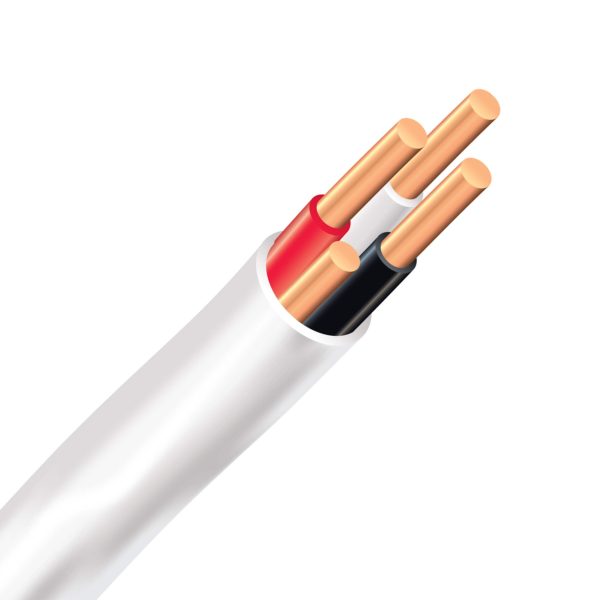 Electrical Wire : 8/3 NMD90 Copper White - Per Meter Cut